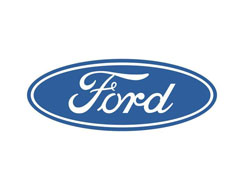 "The distinctive Blue with Ford written with white Ford logo, signifying professional service and maintenance for Ford cars and SUVs available at Justfix Automotive in Sunshine North."